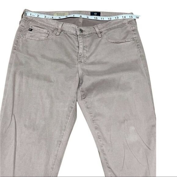 AG Adriano Goldschmied The Stevie Ankle Slim Straight Ankle Pants Size 30 - Picture 3 of 11